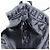 FENDI Zucchino Canvas Shoulder Bag Black Silver - vista 20