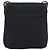 FENDI Zucchino Canvas Shoulder Bag Black Silver - vista 3