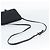 FENDI Zucchino Canvas Shoulder Bag Black Silver - vista 7