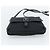 FENDI Zucchino Canvas Shoulder Bag Black Silver - vista 9