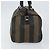 FENDI Pecan Canvas Boston Bag PVC Black Brown gold - vista 3