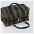 FENDI Pecan Canvas Boston Bag PVC Black Brown gold - vista 6
