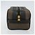 FENDI Pochette en toile Pecan PVC Noir Marron or - vue 4