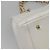 CHANEL COCO Mark Chain Hand Bag Caviar Skin White Gold CC - vista 16