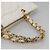 CHANEL COCO Mark Chain Hand Bag Caviar Skin White Gold CC - vista 7