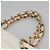 CHANEL COCO Mark Chain Hand Bag Caviar Skin White Gold CC - vista 8