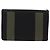 Autre Marque SAINT LAURENT Clutch Bag Canvas Leather Black Khaki Silver - vista 2