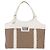 Christian Dior Trotter Canvas Tote Bag Beige Silver - Ansicht 2