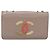 CHANEL Chain Shoulder Bag Patent Beige Silver CC - vista 13