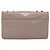 CHANEL Chain Shoulder Bag Patent Beige Silver CC - vista 2