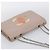 CHANEL Chain Shoulder Bag Patent Beige Silver CC - vista 6
