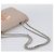 CHANEL Chain Shoulder Bag Patent Beige Silver CC - vista 7
