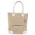 FENDI Zucchino Canvas Hand Bag Beige Gold - vista 13