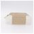 FENDI Zucchino Canvas Hand Bag Beige Gold - vista 5