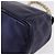 LOEWE Chain Hand Bag Leather Navy Gold - vista 17