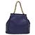 LOEWE Chain Hand Bag Leather Navy Gold - vista 2