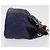 LOEWE Chain Hand Bag Leather Navy Gold - vista 3