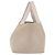 Hermès HERMES Picotan MM Hand Bag Canvas Beige Silver - vista 4