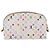 LOUIS VUITTON Monogram Multicolor Pochette PM Pouch White M47354 LV - vista 3