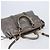 Miu Miu Hand Bag Leather 2way Gray Gold - vista 6