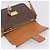 Céline CELINE Macadam Canvas Horse Carriage Bag PVC Leather Brown Gold - vista 15