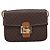 Céline CELINE Macadam Canvas Horse Carriage Bag PVC Leather Brown Gold - vista 2