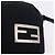 FENDI Accessory Pouch Cotton jersey Black Silver - vista 16