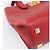 Salvatore Ferragamo Gancini Studio Bag Leather 2way Red Gold - vista 13