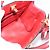 Salvatore Ferragamo Gancini Studio Bag Leather 2way Red Gold - vista 19