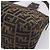 FENDI Zucca Canvas Mamma Baguette Shoulder Bag Brown Black 264260 - vista 10