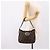 FENDI Zucca Canvas Mamma Baguette Shoulder Bag Brown Black 264260 - vista 24