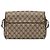 GUCCI GG Supreme Web Sherry Line Bag PVC Beige Gold 164 02 084 - vista 3