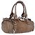 Chloé Chloe Paddington Hand Bag Leather Brown Silver