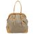 PRADA Sac à main Canvas Beige Silver - vue 3