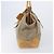 PRADA Sac à main Canvas Beige Silver - vue 4