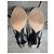 Autre Marque Sergio Rossi Wildlederstiefel Schwarz Grau - Ansicht 5