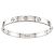 Bracciale Cartier Love in oro bianco 18K - vista 2