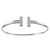 Autre Marque Bracelete Tiffany & Co. T Wire Diamantes - vue 2