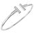 Autre Marque Bracelete Tiffany & Co. T Wire Diamantes - vue 6