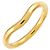 Autre Marque Anello Curved Band di Tiffany & Co. in Oro Giallo 18K