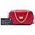 Borsa Camera Chanel Reissue Mini in pelle di vitello invecchiata matelassé rossa - vista 5
