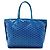 Goyard Blue Goyardine Reversible Anjou PM