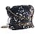 Borsa Chanel Black Mini Cashmere Camellia 22 - vista 13