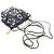 Borsa Chanel Black Mini Cashmere Camellia 22 - vista 15