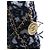 Borsa Chanel Black Mini Cashmere Camellia 22 - vista 7