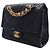 Chanel Black Quilted Lambskin Logo Letters Chanel Touch Chain Flap - view 12