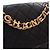 Chanel Black Quilted Lambskin Logo Letters Chanel Touch Chain Flap - view 6
