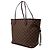 Louis Vuitton Brown Damier Ebene Neverfull MM - vista 2