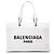 Borsa Tote Balenciaga White Large Mesh Duty Free