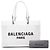 Borsa Tote Balenciaga White Large Mesh Duty Free - vista 7